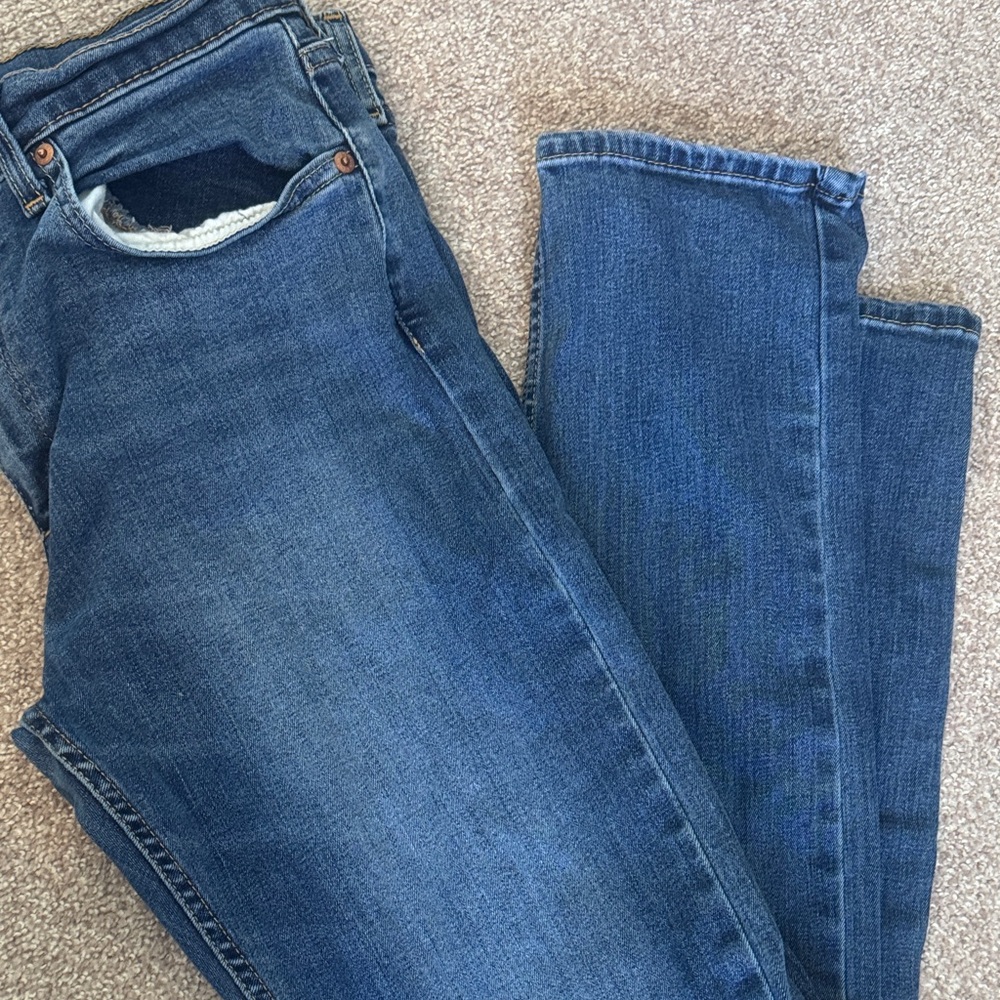 Levi's Men's Straight Jeans - Dark Blue